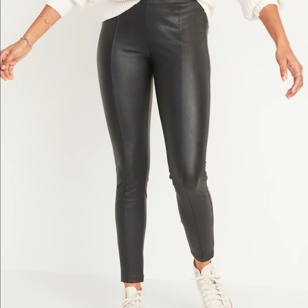Faux Leather leggings